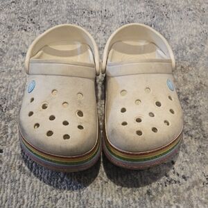 Kids Crocs Classic Clog - White